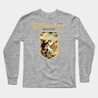 USA - NATIONAL PARK - YELLOWSTONE - Yellowstone Artists Point -22 Long Sleeve T-Shirt